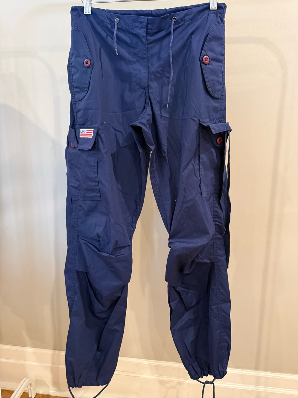 UFO Vintage Cargo Raver Pants - Lightweight Utility Style